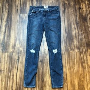 PAIGE Distressed Skinny Jean